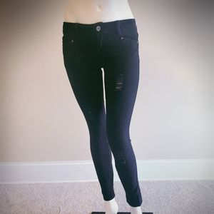 Bebe Black bebe low rise jeans